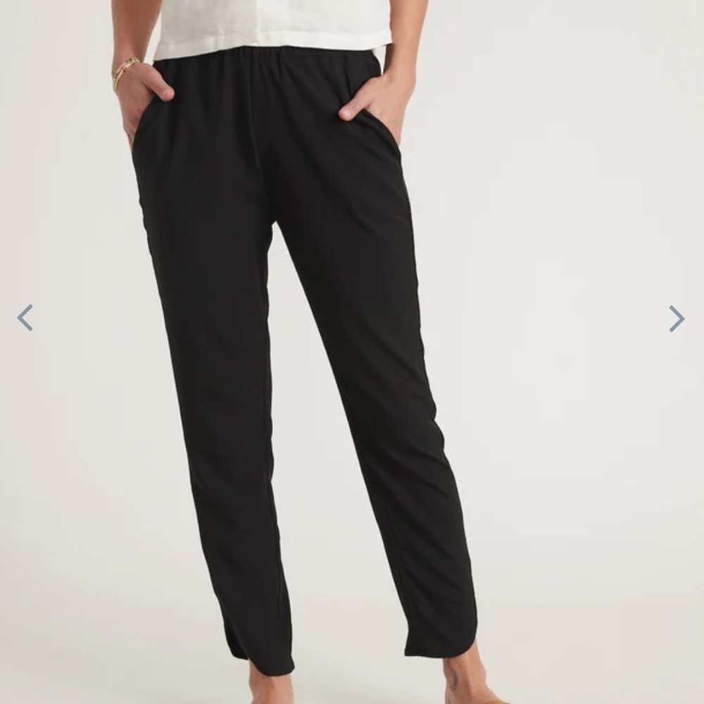 Marine Layer Allison Pant // Black // Small